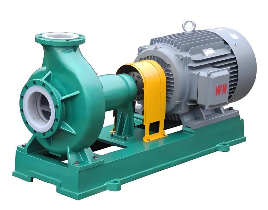 IHF-seeria fluorplastist keemiline tsentrifugaalpump